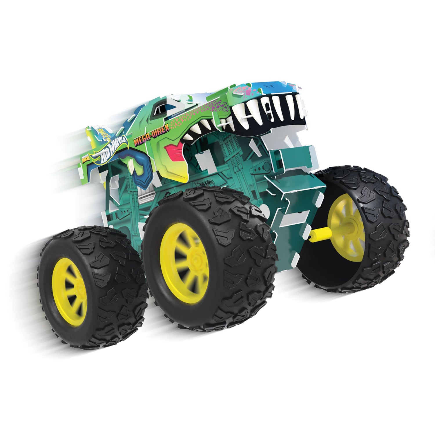 BLADEZ TOYZ - Hot Wheels Monster Truck Maker Kitz - Kit di Montaggio 4x4 con Trazione a Retrocarica